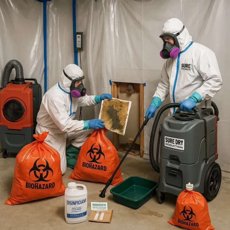 Contaminated Water Handling Protocols process in Wayne County, NC