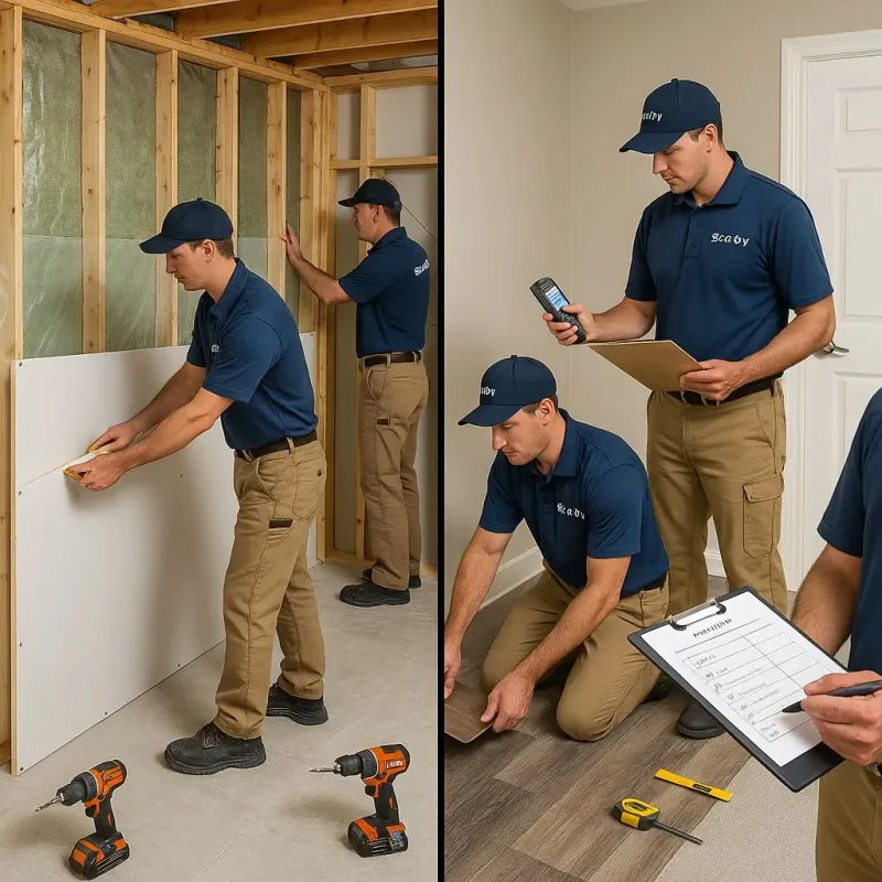 Repairs and Reconstruction process in Wayne County, NC